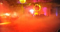 orangener Nebel auf der Tanzfläche, Quelle: DTF