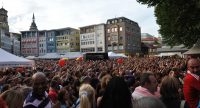 Menschenmenge auf dem Marktplatz, Quelle: DTF
