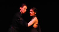 Tango-Tanzpaar auf der Bühne, Quelle: DTF