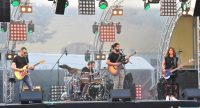 Die Band X-TANBUL auf der Bühne beim KastellSommer., Quelle: DTF, Fotograf/in: Kerim Arpad