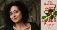Ece Temelkuran mit dem Buchcover, Quelle: Maximilian Gödecke, Fotograf/in: Maximilian Gödecke