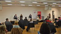 Podiumsgespräch zur Stuttgarter Oberbürgermeisterwahl, Quelle: DTF