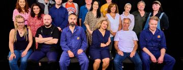 Schauspieler*innen des SANAT Ensembles