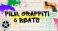 Graffiti-Flecken und Graffiti-Schrift auf einer Wand, Quelle: Canva