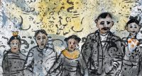 We are Family - Zeichnung einer Gruppe von Menschen, Quelle: Ulla Haug-Rößler