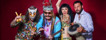 Vier Bandmitglieder von BaBa ZuLa, Quelle: BaBa ZuLa